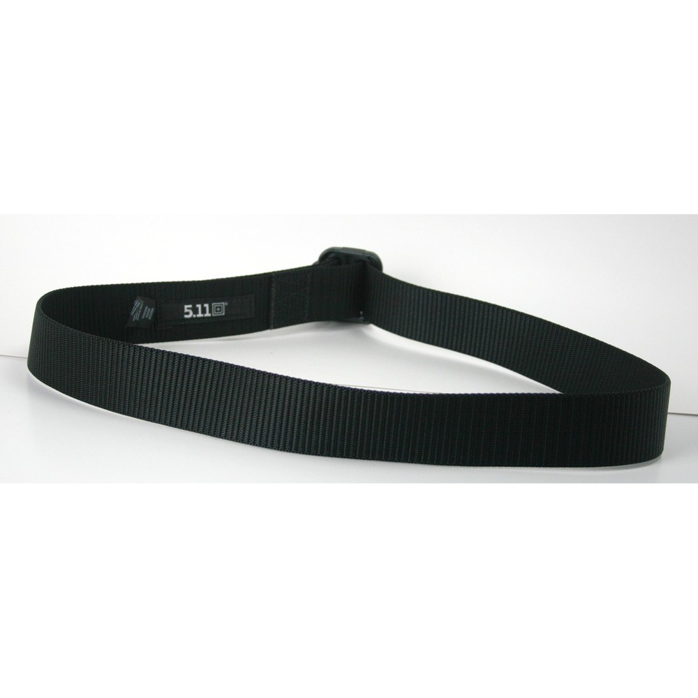 5.11 Tactical TDU Belt Mens Medium Black Nylon Webbing Non-Metallic Buckle 59551 - Picture 2 of 2